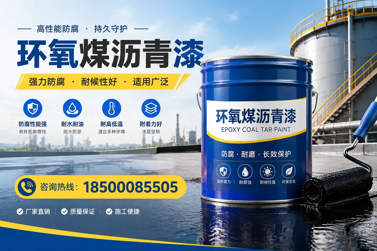 环氧煤沥青漆的储存与运输注意事项，安国企业须知